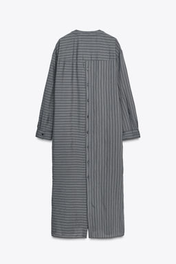 ZW COLLECTION STRIPED SHIRT DRESS - Zara фото 15