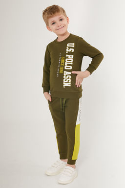U. S. Polo Assn Пижамный комплект цвета хаки для мальчика - U.s. polo assn фото 3