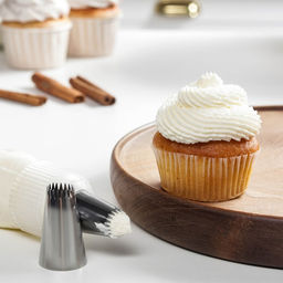 Цена за 2 шт. Насадка кондитерская KONFINETTA Французская звезда, d=3.4 см, выход d=1.4 см, нержавеющая сталь фото 2