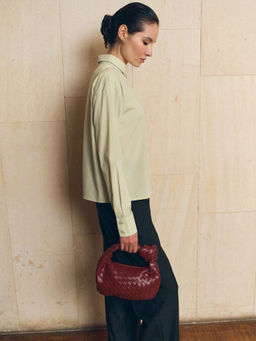 Рубашка свободного кроя 512.030091/Лайм