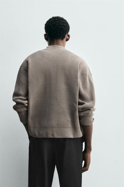 PURL KNIT CARDIGAN - Zara фото 3