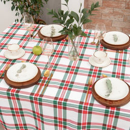 Скатерть Этель Holiday decoration, 149?180 см, хлопок 100%, репс 210 г/м?
