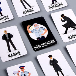 Набор бумажной посуды Мафия: 6 тарелок, 6 стаканов - Страна карнавалия фото 9