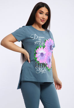 646 Костюм с брюками - Gerbera Style