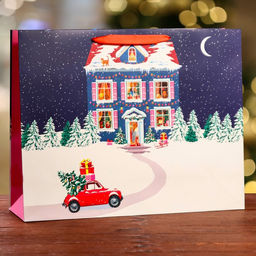 Пакет подарочный Сказочный замок, ХL 50 х 40 х 15 см - Simaland фото 5