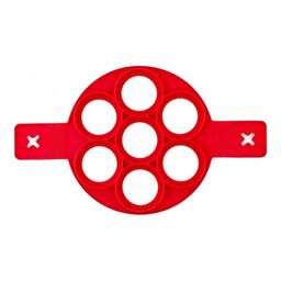 Форма для оладий на 7 ячеек Walmer, цвет красный  фото 2