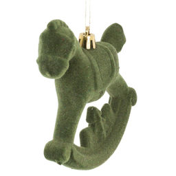 Набор из 2шт, Украшение новогоднее "Лошадка", L10 W5 H11 см