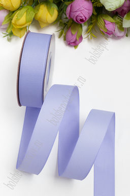 Лента репсовая 2,5 см*20 ярд "1 сорт" (фиолетовый №21) SF-1348