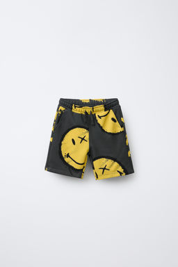 SMILEYWORLD ® PLUSH BERMUDA SHORTS