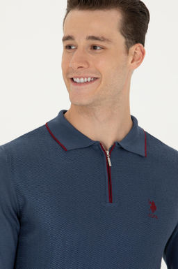 U. S. Polo Assn / Мужской свитер цвета индиго - U.s. polo assn фото 16