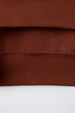 STRIPED SWEATSHIRT WITH SLOGAN - Zara фото 4