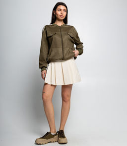 Бомбер #КТ7001 (4), хаки - Dommod фото 4