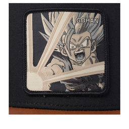 Бейсболка CAPSLAB арт. CL/DBZ10/1/PCT/FAT Dragon Ball Gohan (черный / коричневый)  фото 4
