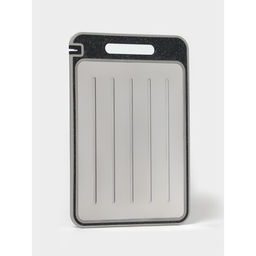 Доска разделочная двухстороняя Magistro, 3 в 1: разделка, точилка, разморозка, 37.525.50.8 см, металл, пластик, серебристая  фото 16