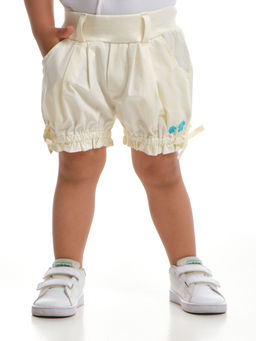 Шорты для девочки UD 0371 кремовый - Mini maxi фото 5