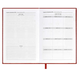 Ежедневник датированный 2024 ESCALADA, А5, 176 л., арт. 63745/ 15 САРИФ-ЭКОНОМ КРАСНЫЙ  фото 7