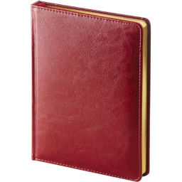 Ежедневник недатированный A6+, 136л, SIDNEY NEBRASKA бордовый 3-496/01 - Attache фото 2