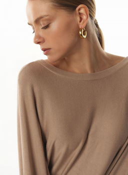 Conso/KPL 230718 - beige Пуловер женский фото 2