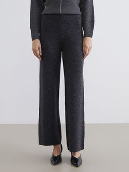 Beli Lastikli Geni? Pa?a Kad?n Triko Pantolon