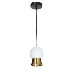 Светильник BayerLux 2281/1 LED бело-золотой 10.5×10.5×15-115 см