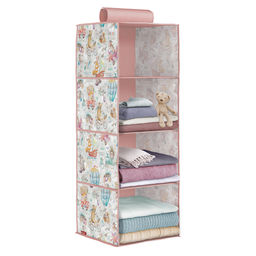 Кофр подвесной для хранения, 4 секции, 30*30*84 см, розов., ПУТЕШАСТИКИ - Valiant фото 3