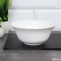 Салатник 300 мл 127 мм Тюльпан / LHKW50 (white) /уп 72/ YF