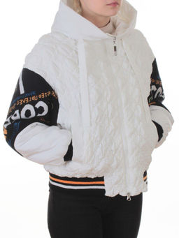 705 WHITE Куртка демисезонная женская (100 гр. синтепон)