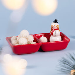 МЕНАЖНИЦА 2 СЕКЦИИ КОЛЛЕКЦИЯ CHRISTMAS GIFT 22*11*10,5 СМ