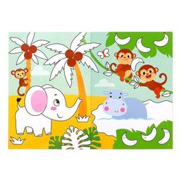 Раскраска многоразовая набор Рисуй-стирай. Мир животных 2 шт. по 12 стр. - Буква-ленд фото 5