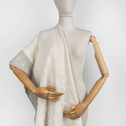 Полотенце 18С309-ШР/у. 80*135 "Блики-1" цв. 7 рис. 355 молочный