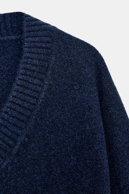 SOFT KNIT V-NECK JUMPER - Zara фото 7