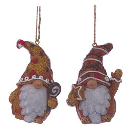 Фигурка декоративная подвесная "Гном", L5 W3,5 H7 см, 2в.