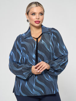 Блузка 0059-27п кремово-белый - Dora фото 20