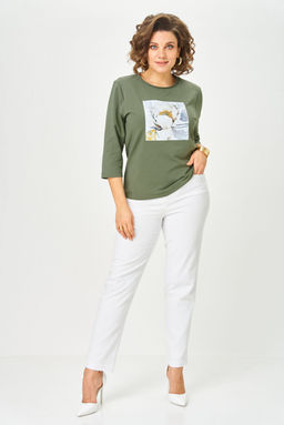 Джемпер Rumoda 2282 зеленый  фото 9