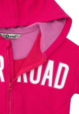 Кофта (толстовка) на молнии с капюшоном д/дев. Сиена - Oldos фото 4