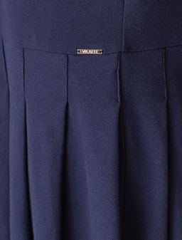 Платье-поло из фактурного трикотажа - Vilatte фото 4