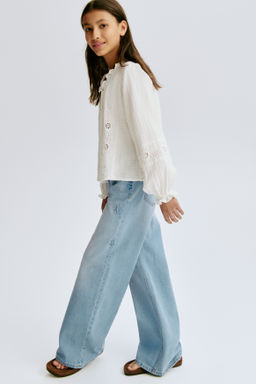 Wide Leg Low Jeans - H&m фото 4