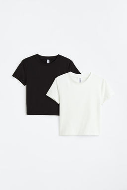 Pack de 2 camisetas cropped - H&m фото 4