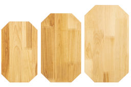 Комплект 3 досок 38*22*1,8 см, 34*20*1,8 см, 30*18*1,8 см "Гайка" на дер. подстав.