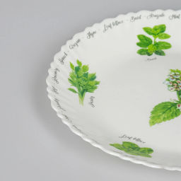 Тарелка плоская 24см, Verdi BY23 LHP95-7304 - Коралл фото 3