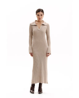 Платье THE VERY 2412 жемчужный  фото 35