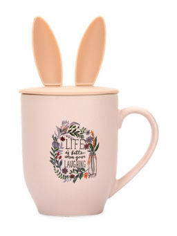 Кружка с крышкой ЗАЙКА 430мл