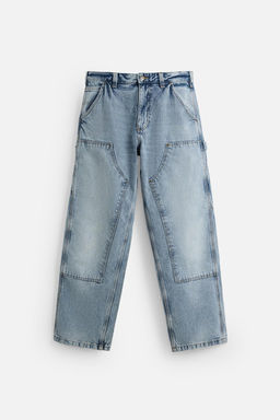 CARPENTER STRAIGHT-LEG JEANS - Zara фото 7