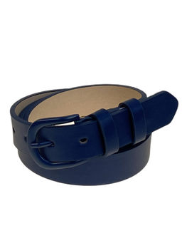 Ремень женский из искусственной кожи, цвет синий