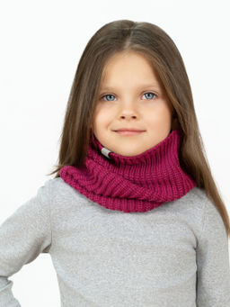 Комплект вязаный малина Ш-118 (56)