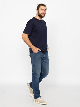 CRB wear/CWMM 60316-41 Футболка мужская,темно-синий/Ex.Cherubino  фото 2