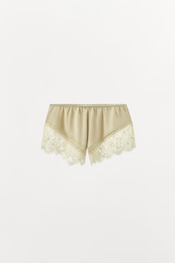 SATIN LACE SHORTS LIMITED EDITION