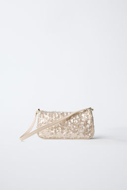SEQUIN SHOULDER BAG - Zara фото 5