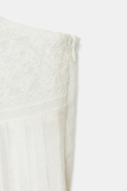TOP TIRANTES BORDADOS / Blanco - Zara фото 7