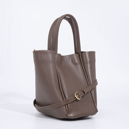 Сумка-тоут на молнии, цвет коричневый - Simaland фото 3